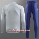 Atlético Madrid Ensemble Sweat d'entrainement Gris Blanc 2018/2019